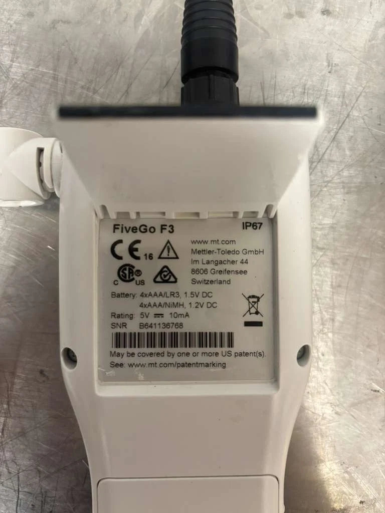Mettler Toledo AG FiveGo F3 With Probe LE703 IP67