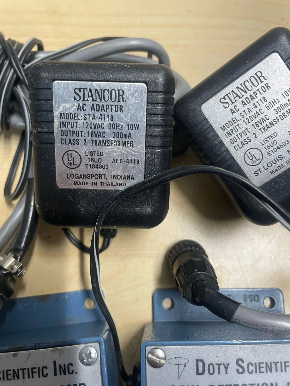 lot of (2) Doty Scientific Spin Detection Preamp for NMR System w/ AC Adapter