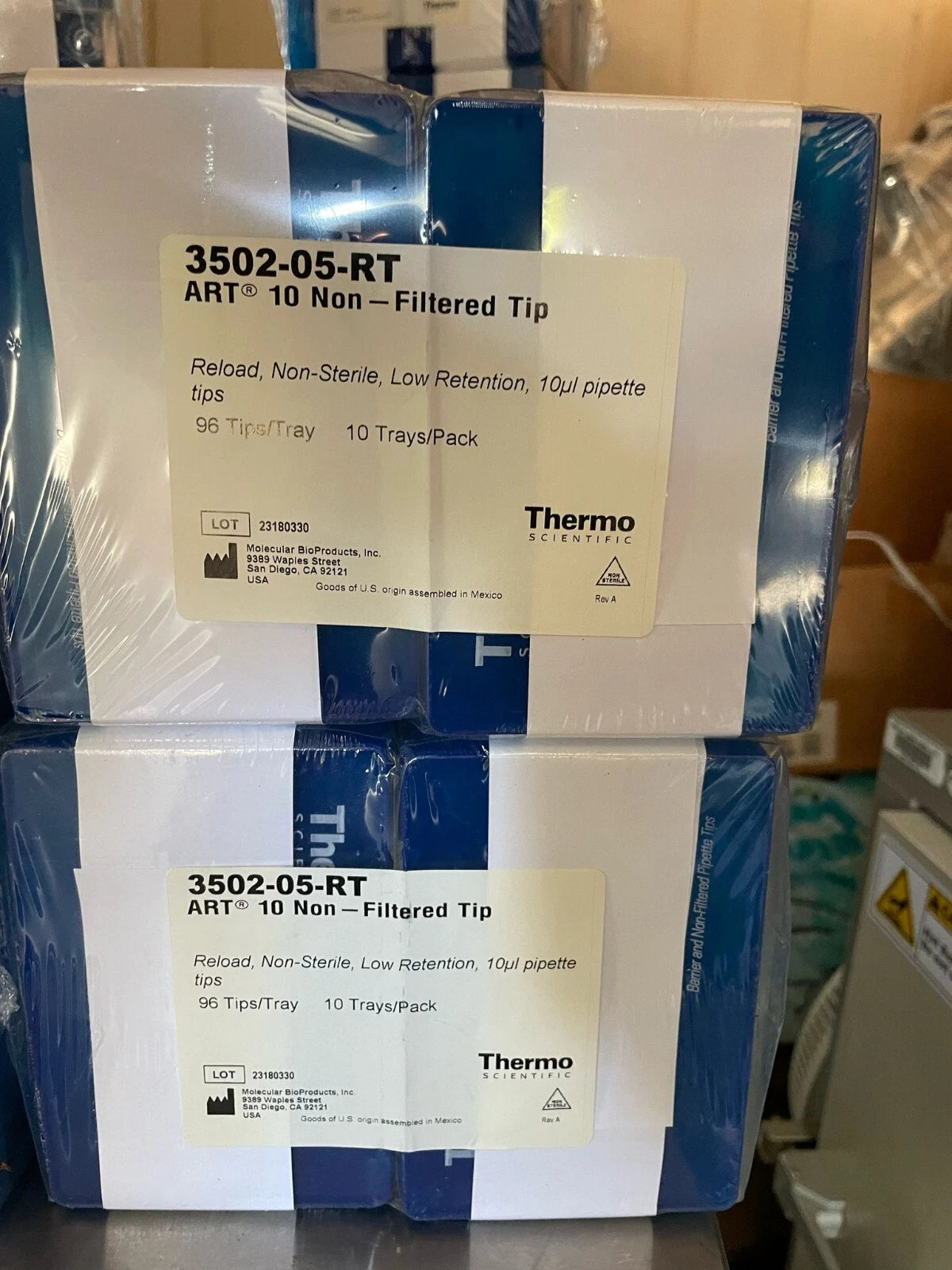 Thermo Scientific 3502-05-RT ART Reload System 10 μL Universal Fit Lot of 4