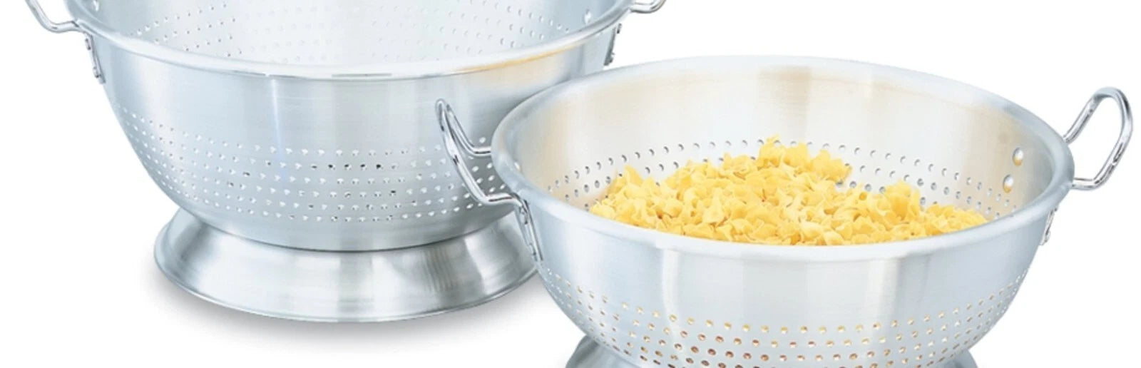 Vollrath 68350 16-quart aluminum colander Professional 18 gauge
