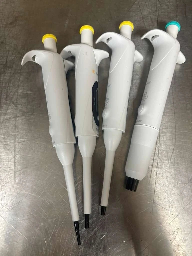 Sartorius mLine Single Channel Pipettes: 20-100-200-5000 set of 4