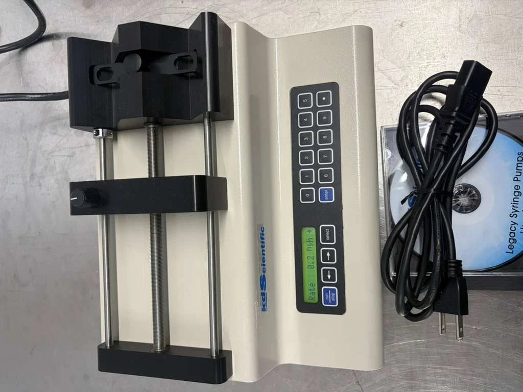 KD Scientific KDS 200 Two-Syringe Infusion Pump Model 780200 open box