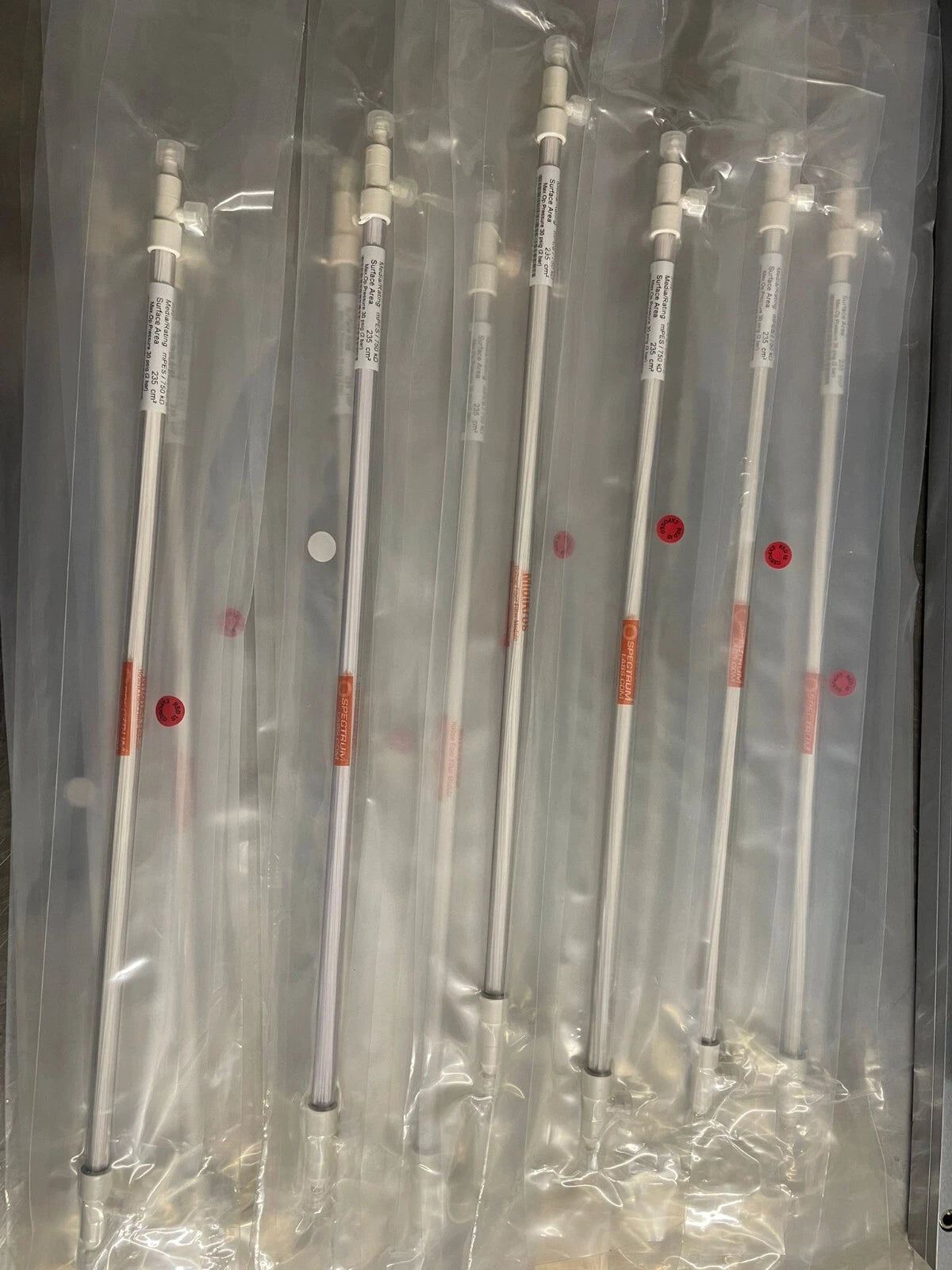 Lot 10 Repligen Filter 750 kD D04-E750-05-S /MICROKROS 20CM 750KD MPES 1MM C02