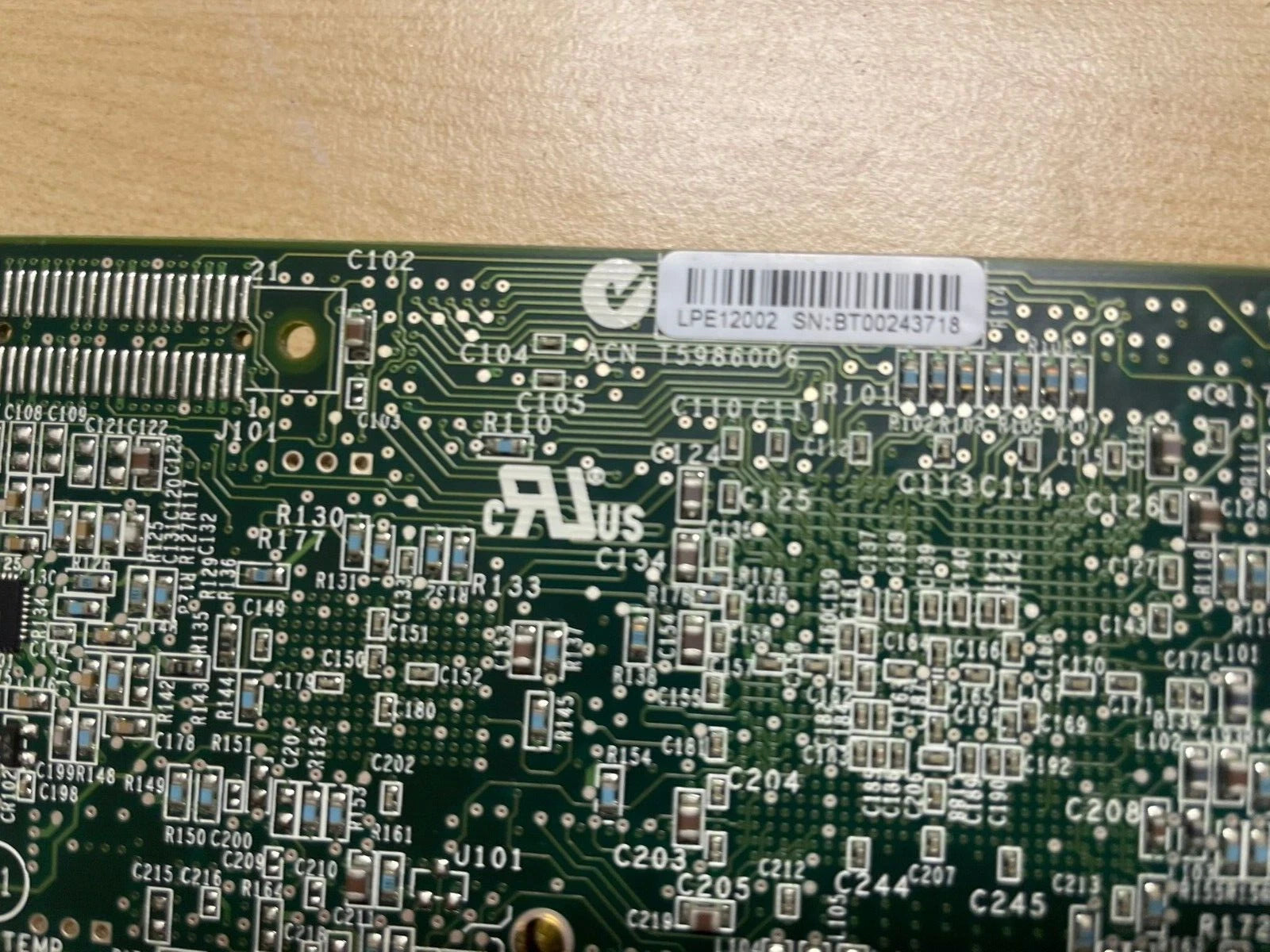 2x IBM 5735 Fibre Channel Adapter 8Gb PCIe 2-Port lot of 2
