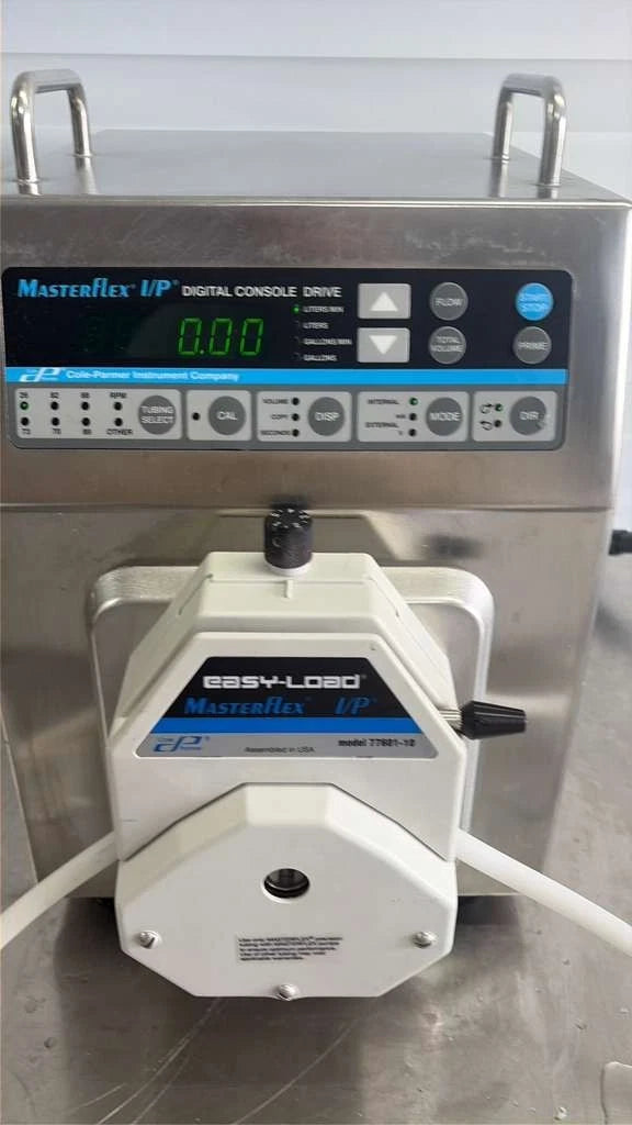 Cole Parmer 77420 00 Peristaltic Pump w/ Masterflex I/P 77601-10 Easy Load Head