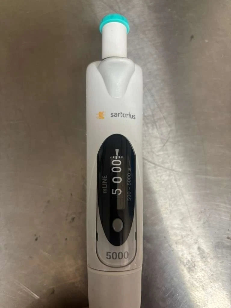 Sartorius mLine Single Channel Pipettes: 20-100-200-5000 set of 4