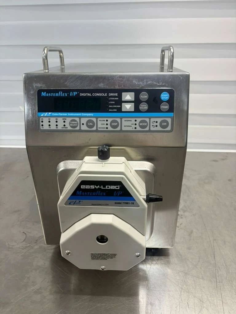 Cole Parmer 77420 00 Peristaltic Pump w/ Masterflex I/P 77601-10 Easy Load Head