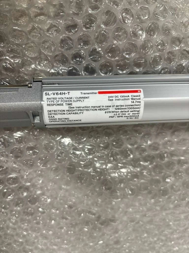 Keyence SL-V64H Light Curtain Transmitter and Receiver, 51.3"
