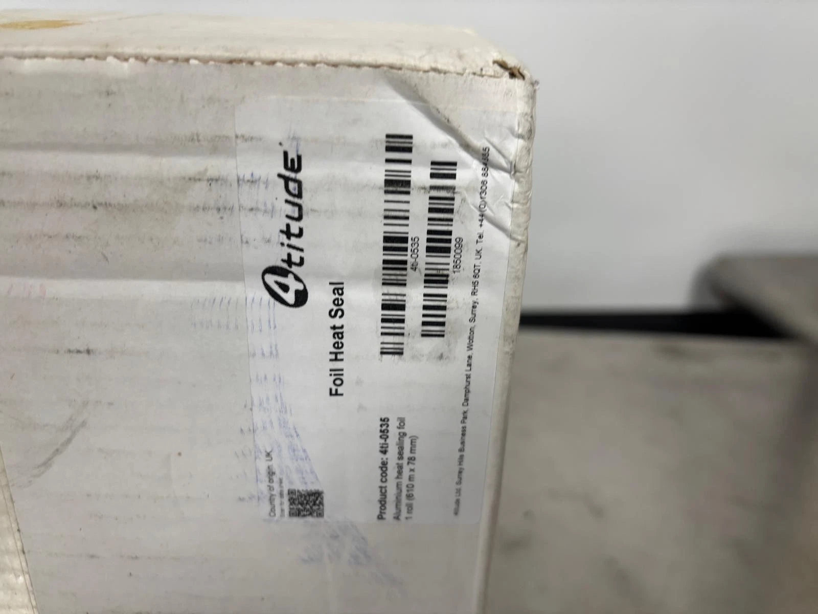 4titude 4ti-0535 Foil Heat Seal For PCR Plates 1 Roll (610m x 78mm)