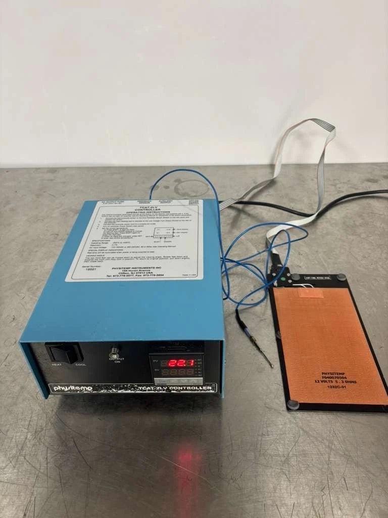 Physitemp TCAT-2LV Controller with Heating Plate and Temperature Probe