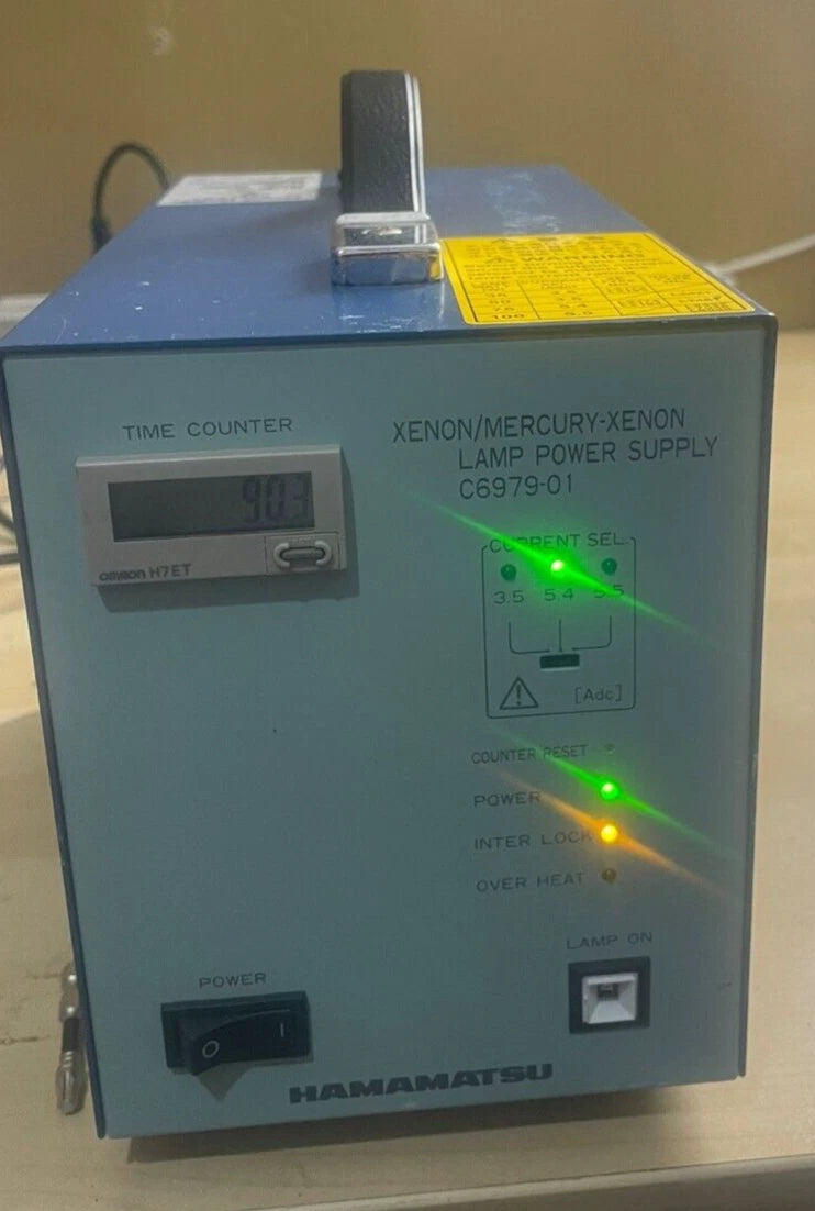 HAMAMATSU C6979-01 XENON / MERCURY- XENON LAMP POWER SUPPLY