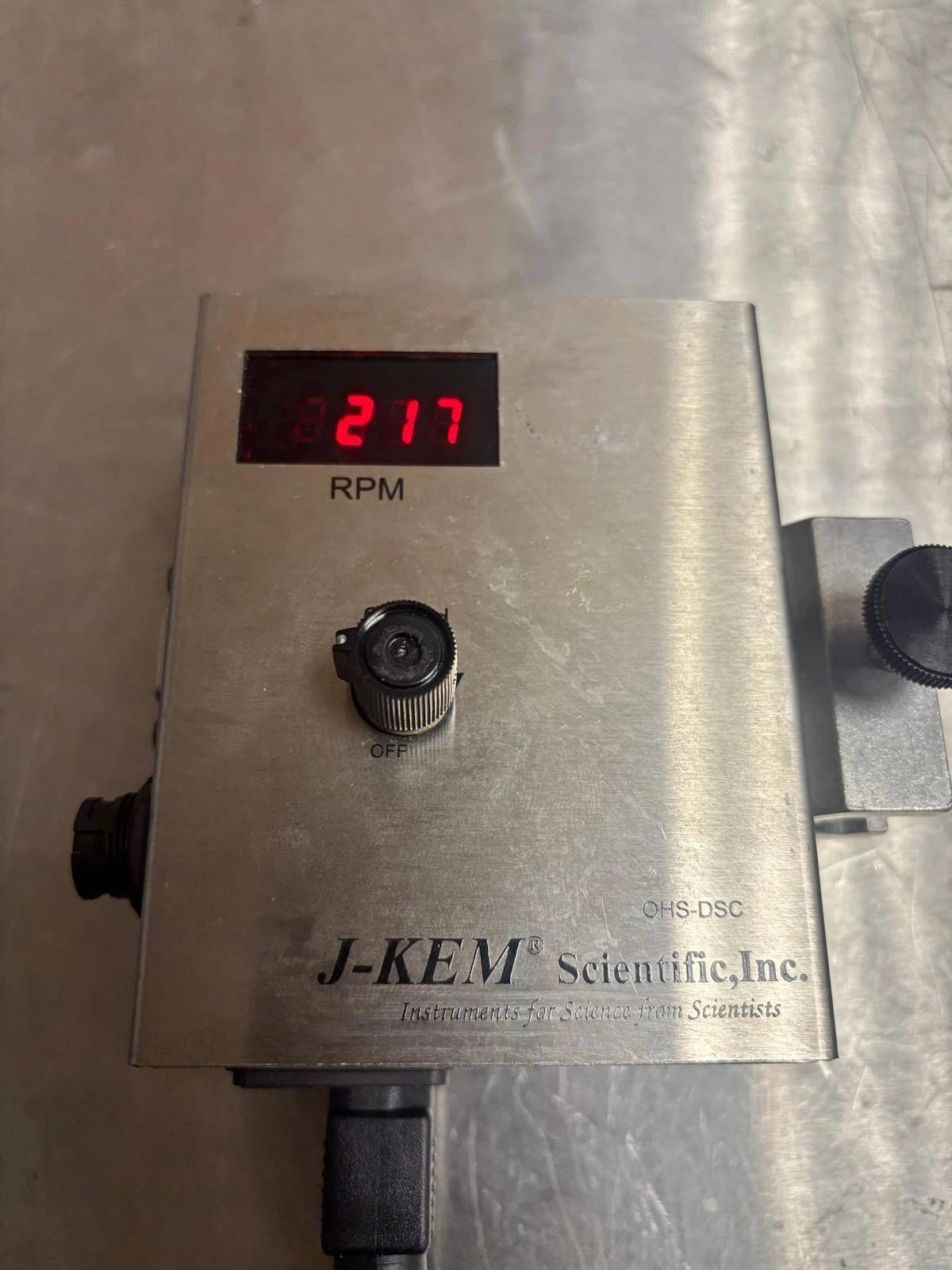 J-KEM OVERHEAD STIRRER OHS-DSC DIGITAL SPEED CONTROLLER