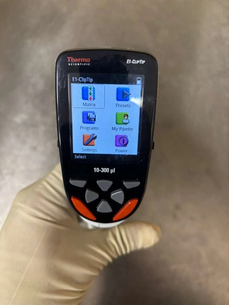 Thermo Scientific E1-ClipTip Electronic Pipette 8-Channel 10-300 uL Bluetooth
