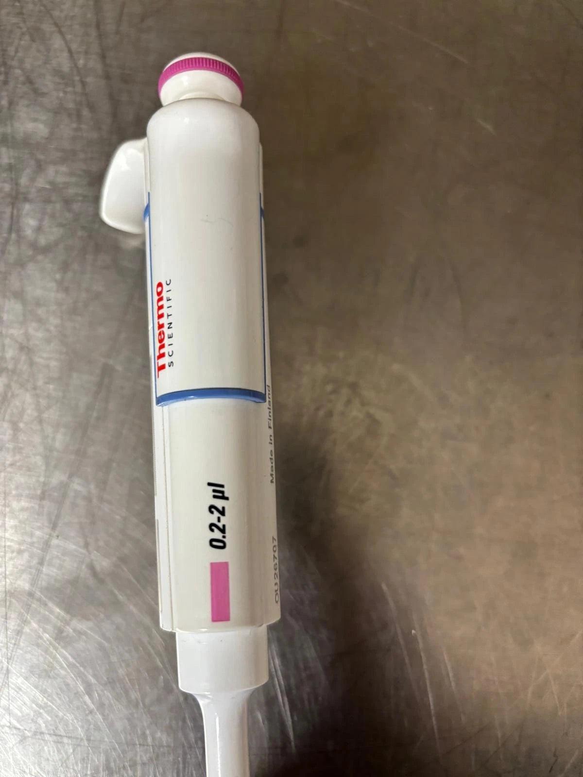 THERMO SCIENTIFIC FINNPIPETTE F1 SET OF 4 0.2-2uL 2-20uL 10-100uL 0.5-5mL