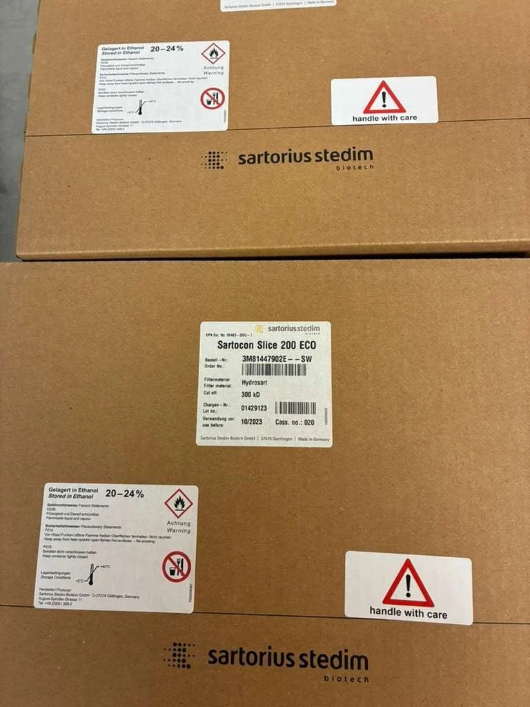 Sartorius Sartocon Slice 200 ECO 3M81447902E--SW lot of 10 Expired