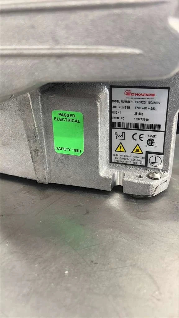 Edwards nXDS20i Scroll Pump Tested to 0.017 mbar Excellent Condition See Video