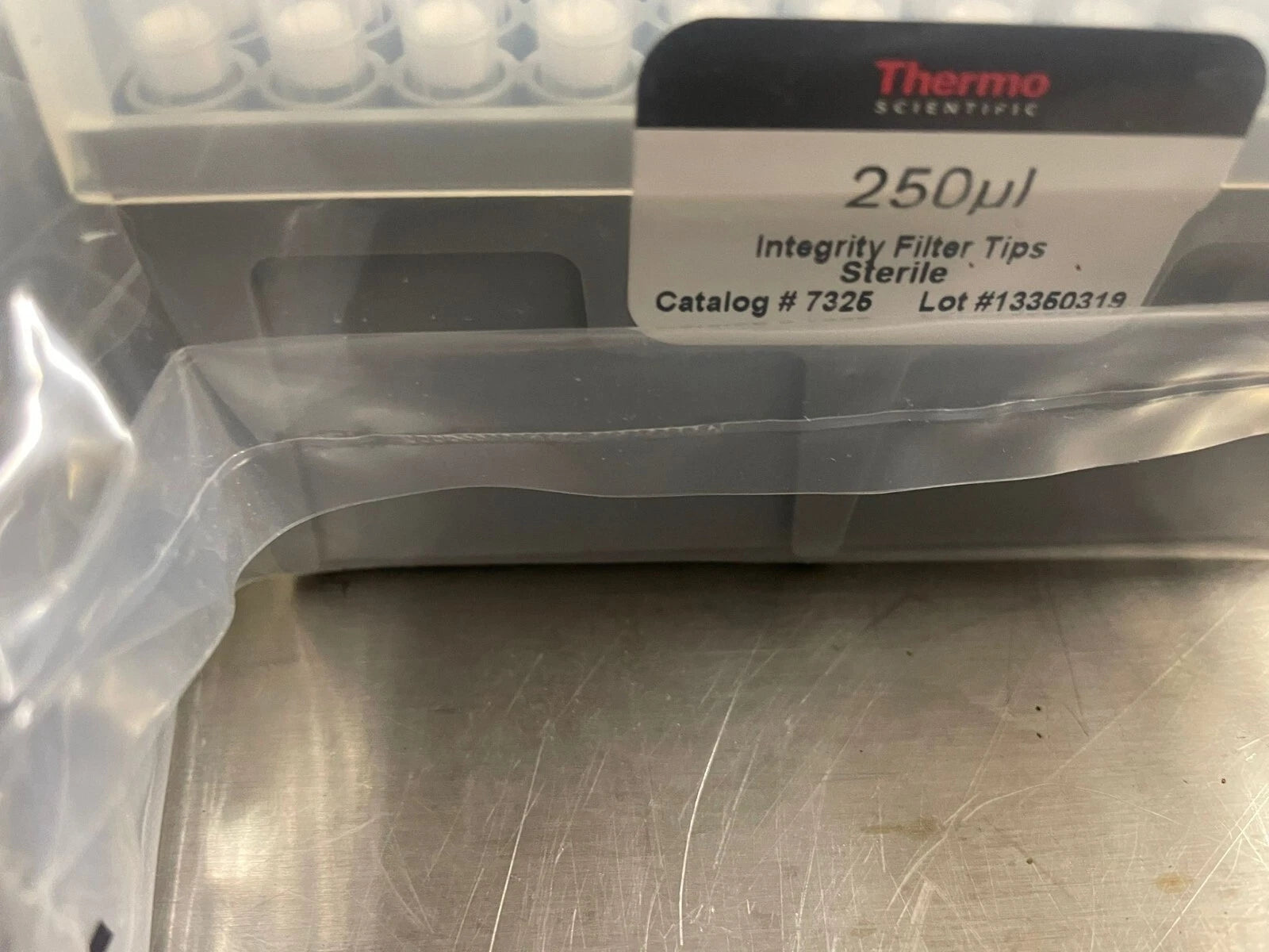 Thermo Scientific 7325 250µL Integrity Filter Tips Sterile Lot of 9 racks