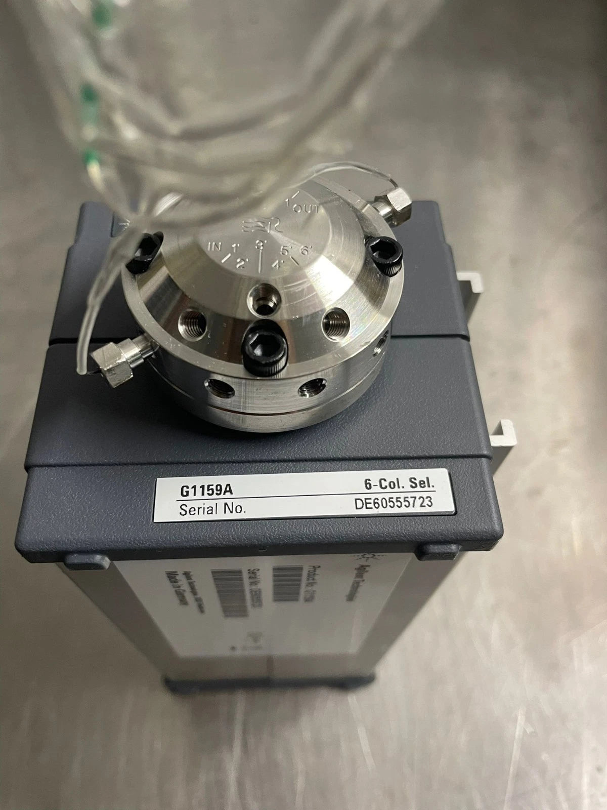 Agilent 1200 Series G1159A 6-Pos Column and Solvent Selection Valve w/ WARRANTY