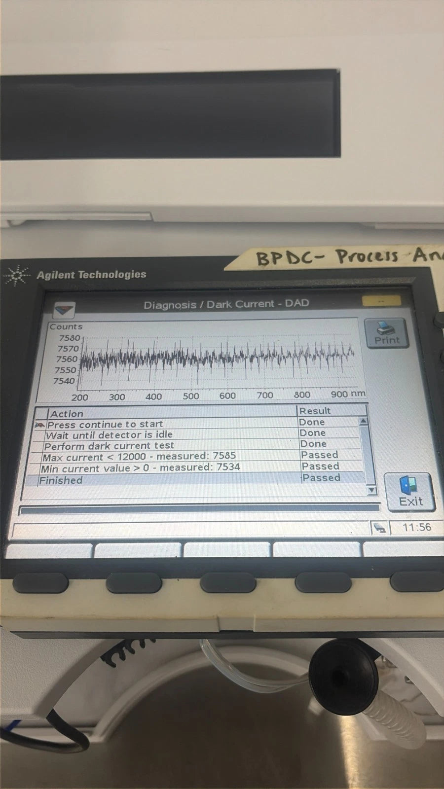 Agilent 1200 Series G1315D DAD Detector 80Hz High Performance PASSED Diagnostics