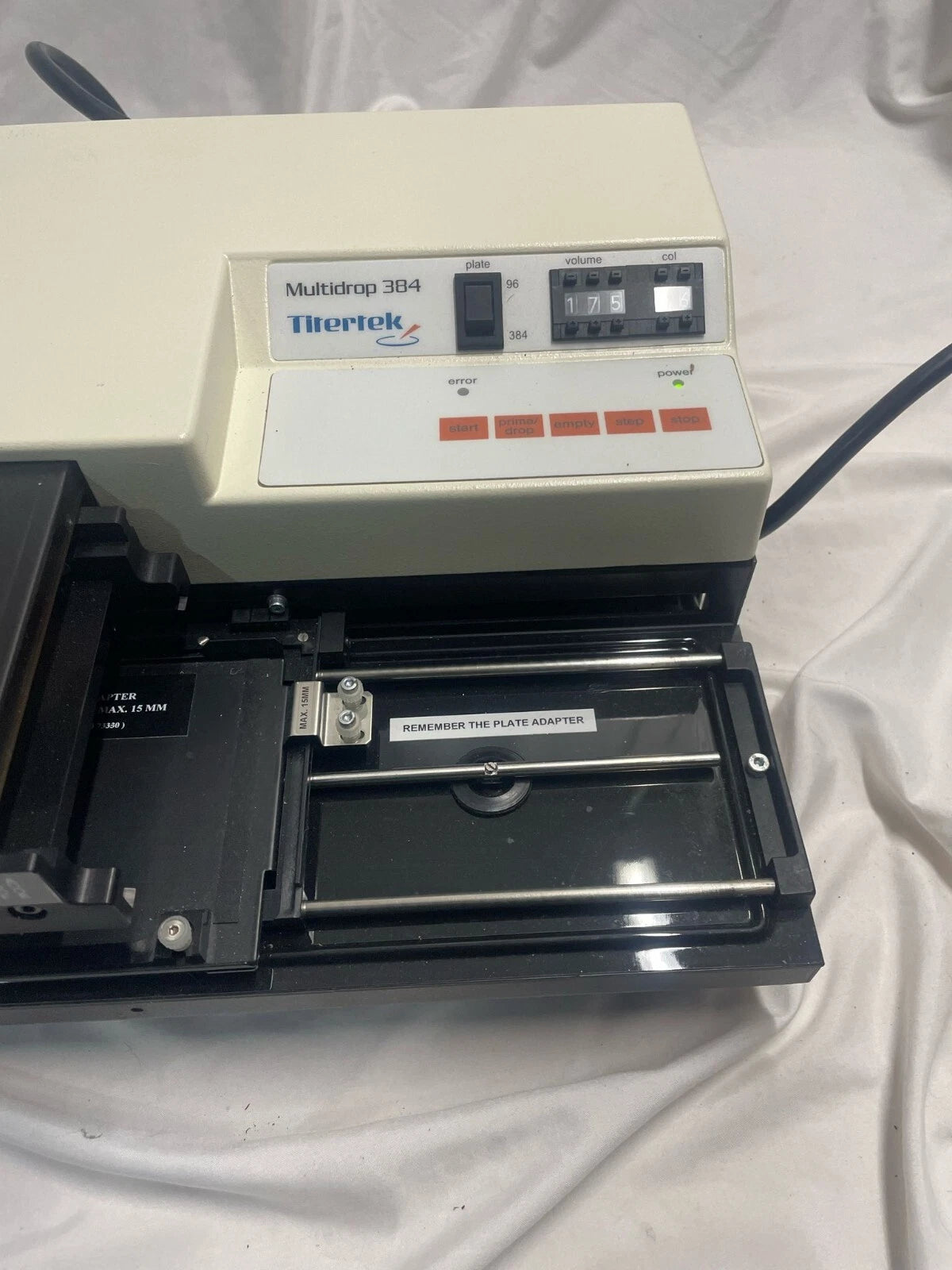 Thermo Multidrop 384 Reagent Dispenser pls see video and pictures for details
