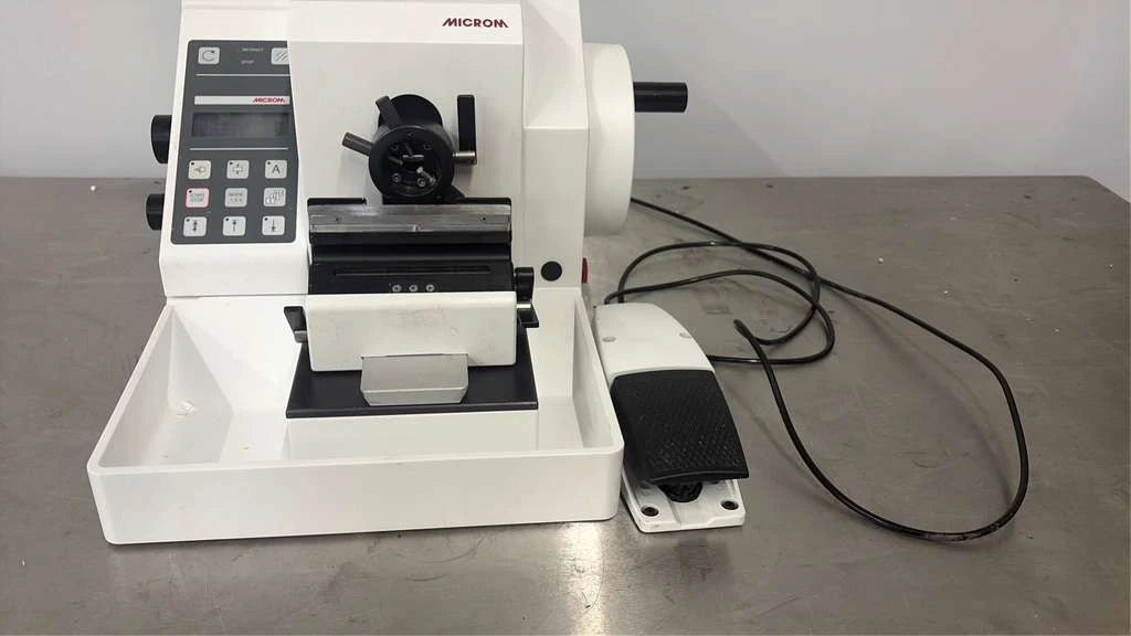 Microm HM 355 Fully Automatic Rotary Microtome - Tested see Video