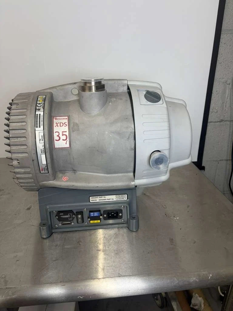 Edwards XDS35i Vacuum Pump Recently Serviced Pulls 0.027 mbar 45k/h see Video