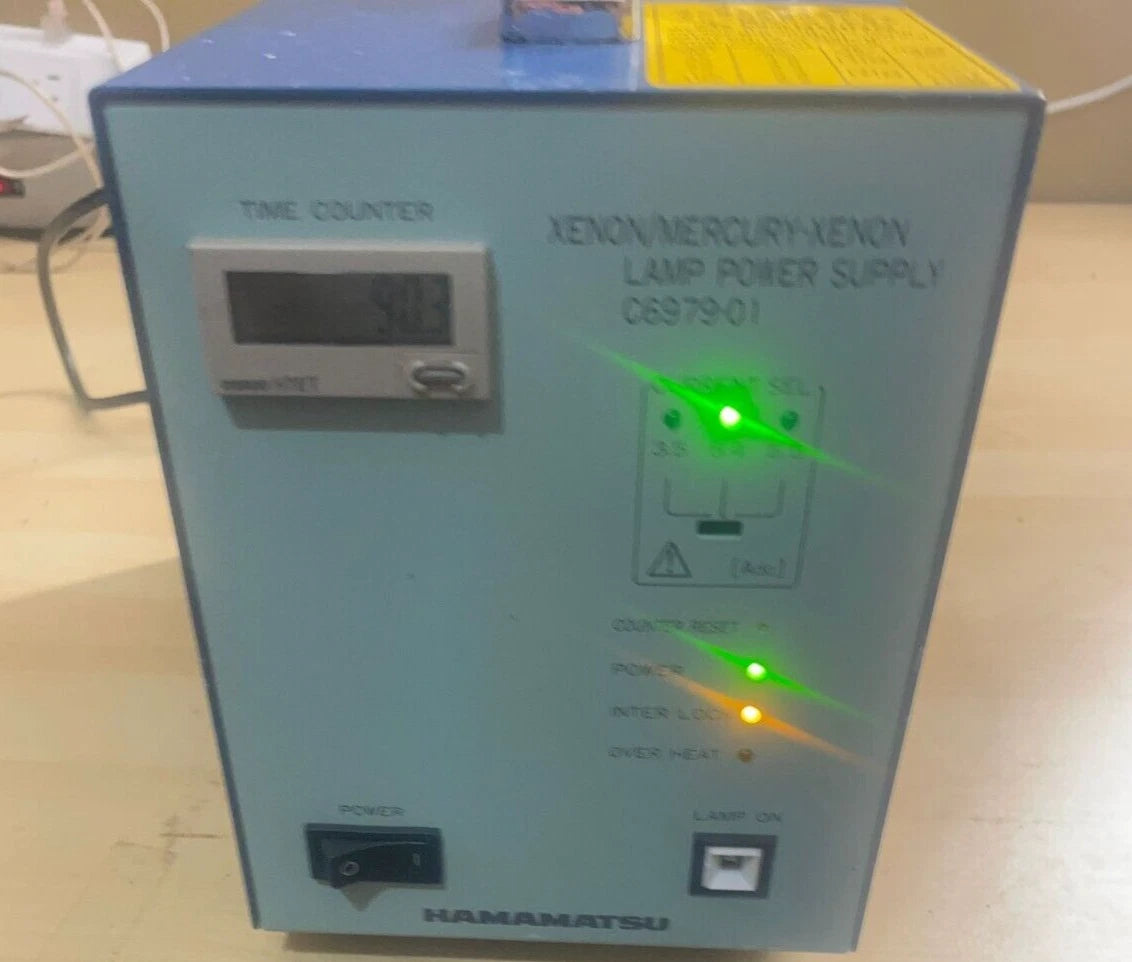 HAMAMATSU C6979-01 XENON / MERCURY- XENON LAMP POWER SUPPLY