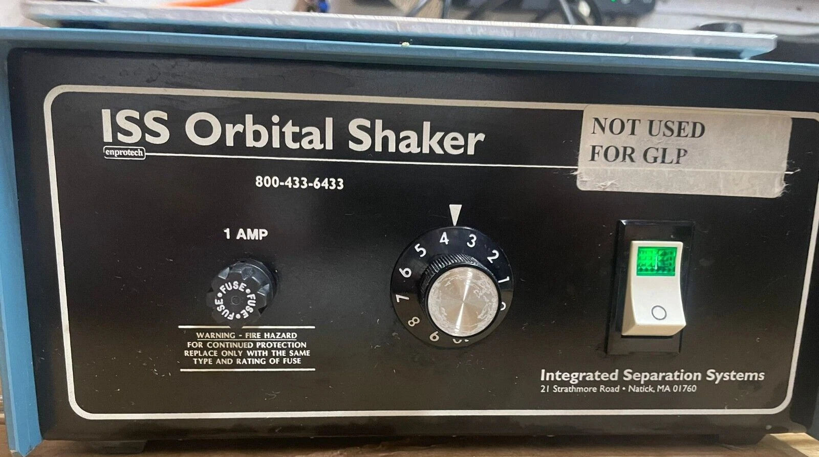 Integrated Separation Systems ISS Orbital Shaker, Model 110510 30 days Warranty