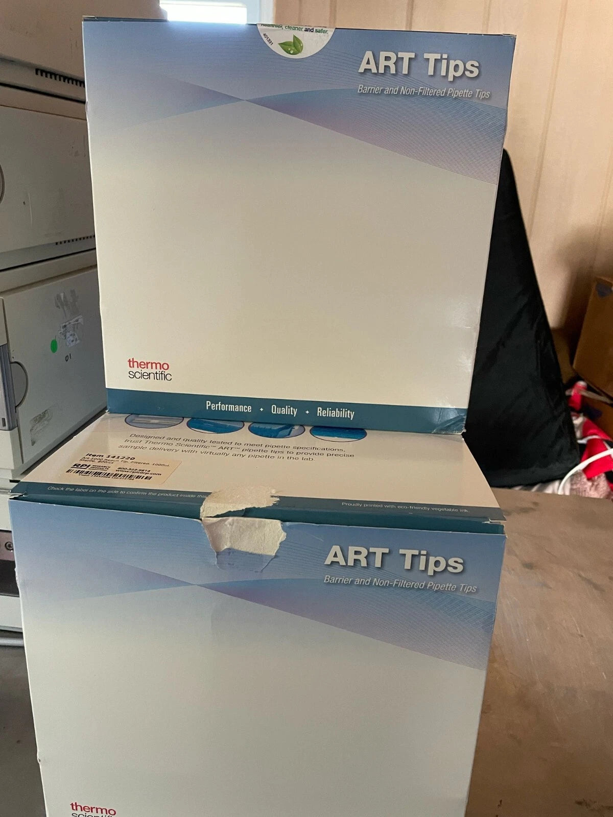 THERMO ART 1000µL Reach Aerosol Pipette Tips XL sterile 2079 lot of 3 boxes
