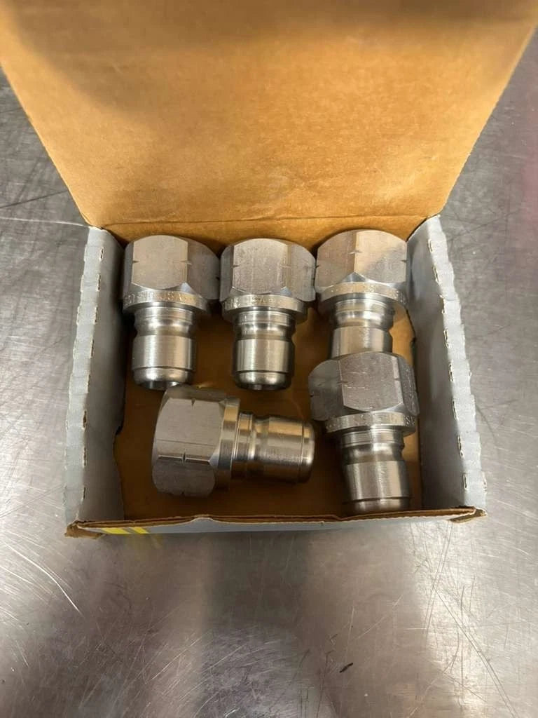 Box of 5 Parker SST-N6 Quick Coupler Nipple