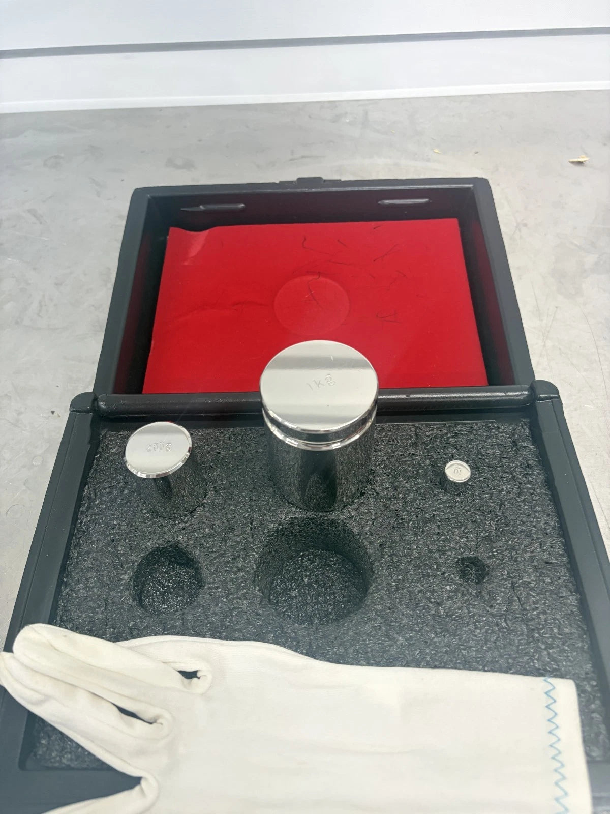 Atlantic Scale Company Weight Standards 1Kg-200g- 10g set Calibration Kit