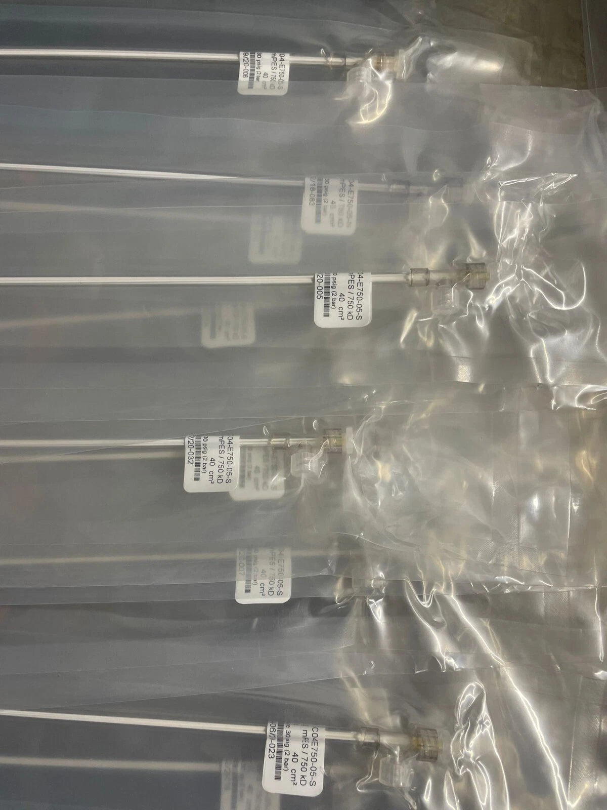 LOT OF 10 MICROKROS 41.5CM 750K MPES 0.5MM MLL X FLL 1/PK STERILE C04-E750-05-S