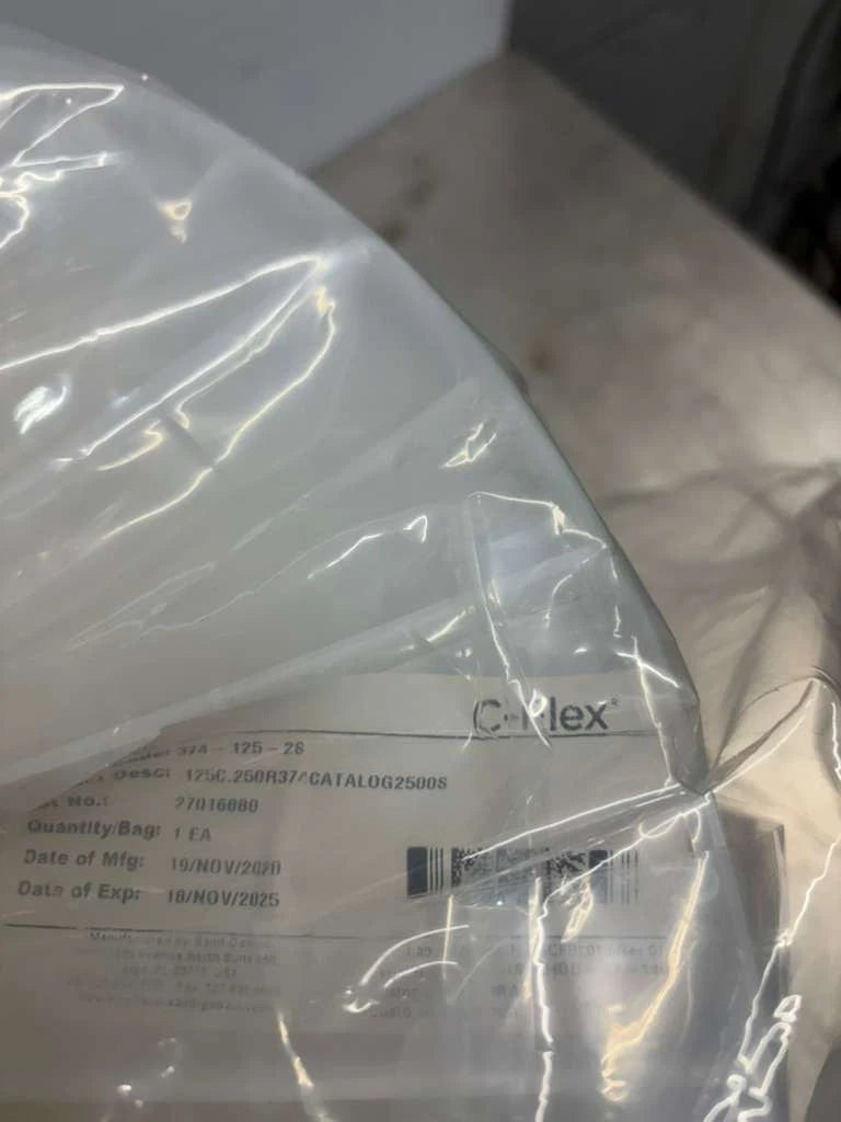 Saint Gobain C-Flex Tubing 082-375-4s Selead experied 10/15/2025