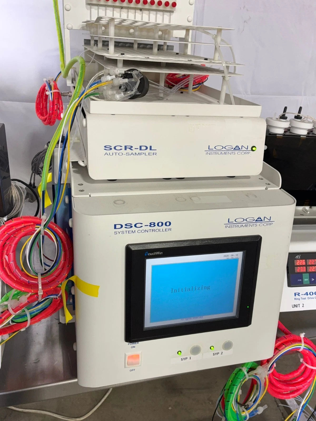 LOGAN INSTRUMENTS DSC800 / R-400/ SCR-DL auto sampler