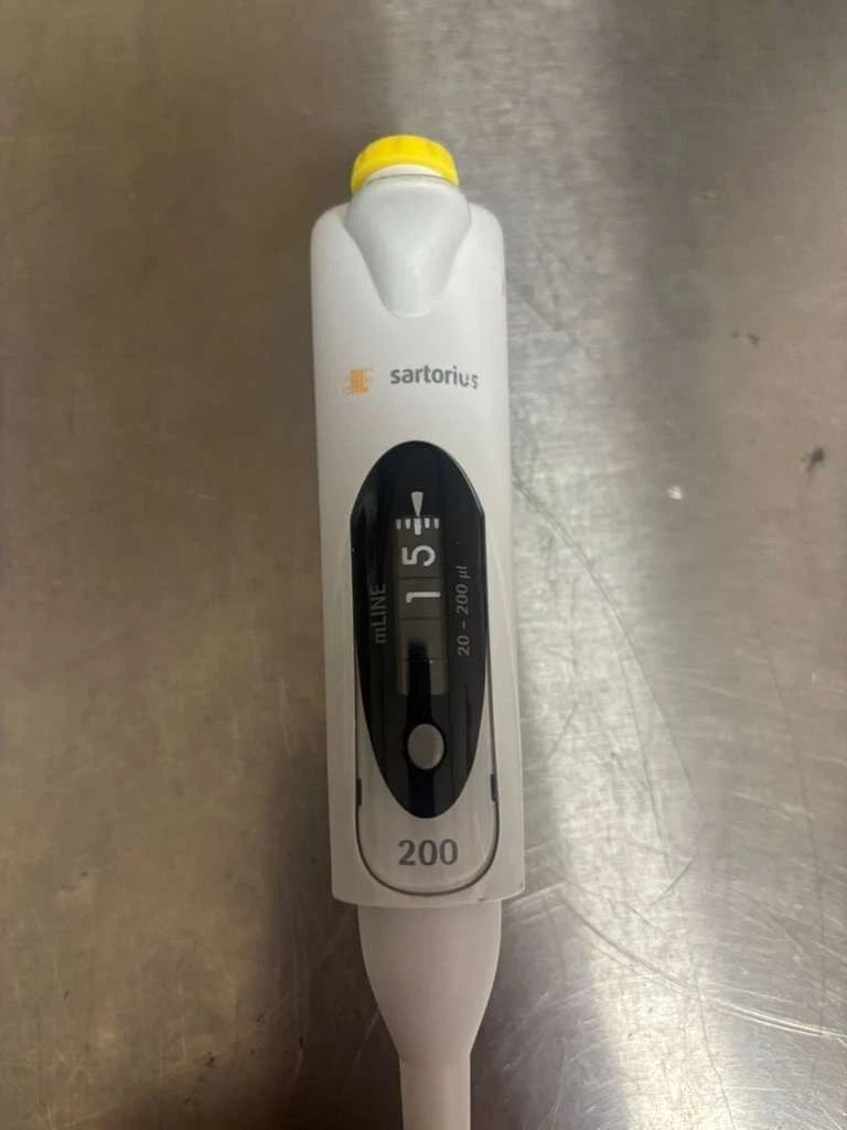 Sartorius mLine Single Channel Pipettes 200-200-1000-5000