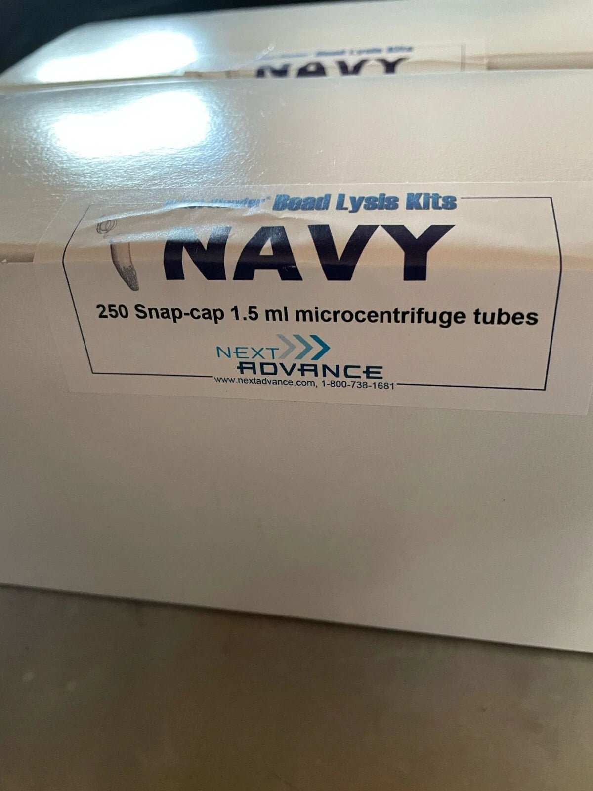 Navy RINO RNA Lysis Kit 250 pack (1.5 mL) Next Advance (lot of 2 Total of 500)