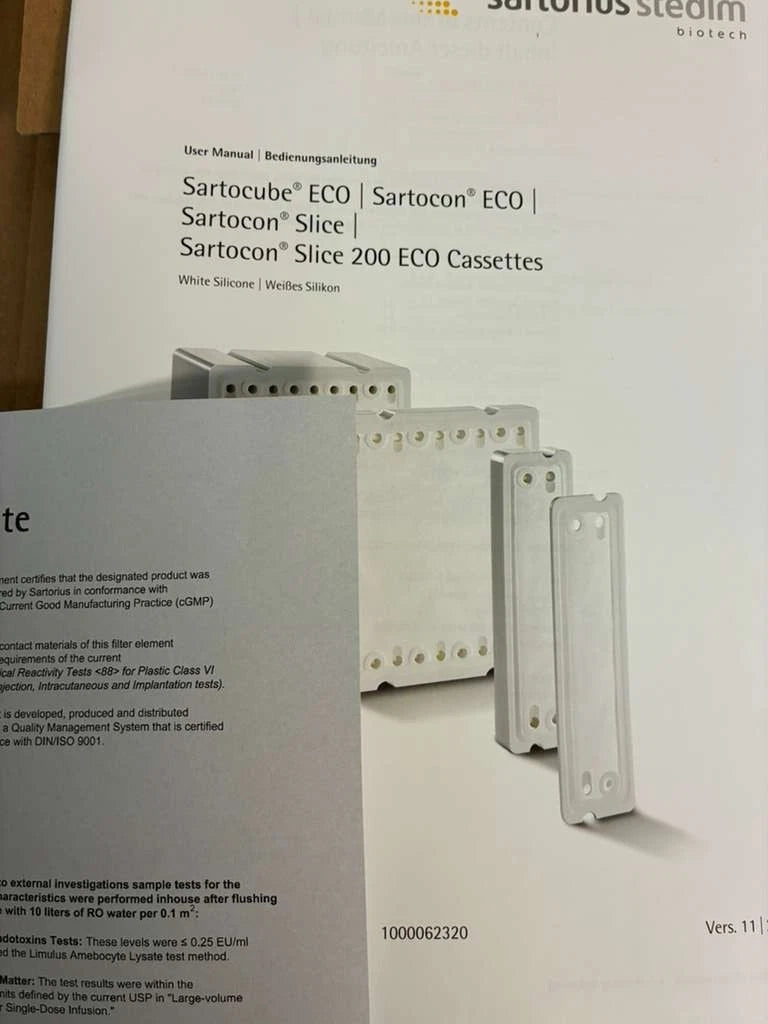 Sartorius Sartocon Slice 200 ECO 3M81447902E--SW lot of 10 Expired