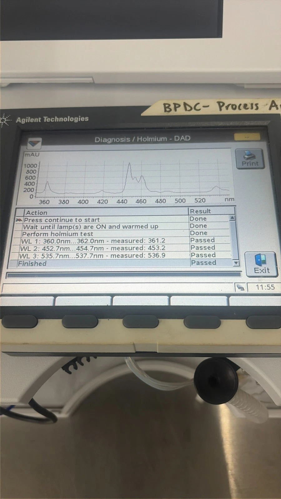 Agilent 1200 Series G1315D DAD Detector 80Hz High Performance PASSED Diagnostics