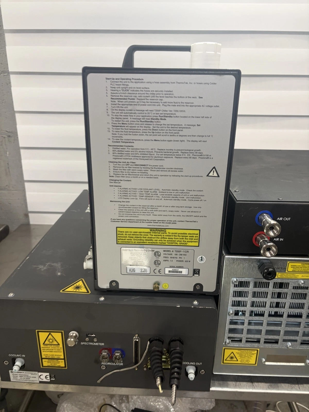 Coherent Chameleon Ultra / Vision System w/ Verdi V18 Power Supply -PARTS/REPAIR