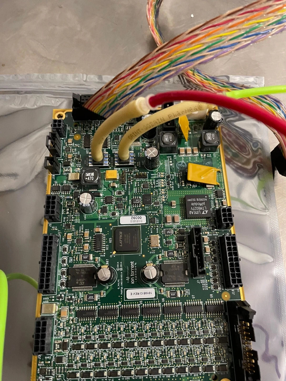 Ion Torrent S5 SEQUENCER Q_VALVE BOARD ASSY 1010513 REV E 30 days warranty