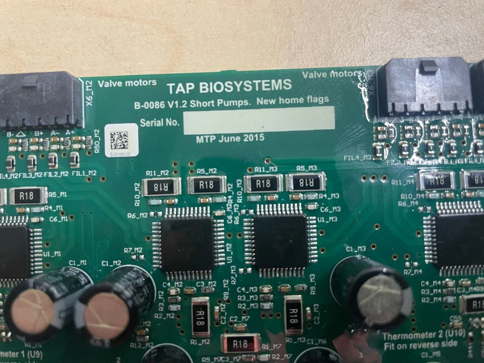 Sartorius Tap Biosystem B-0086 V1.2 Short Pumps New Home Flags