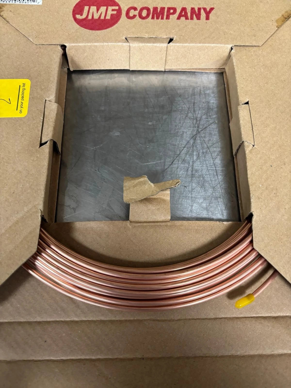 JMF Company Copper L Type Tubing 1/8 in. Dia. x 50 ft. L
