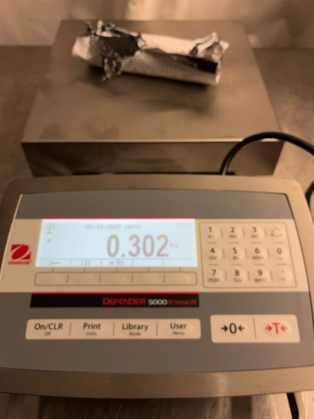 Ohaus TD52XW Defender 5000 Stainless Steel Digital Indicator 30 Days Warranty
