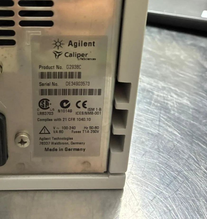 Agilent 2100 Bioanalyzer G2938C 30 Days Warranty