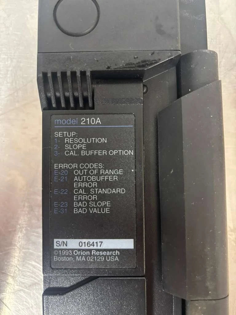 Thermo Orion Model 210A pH Meter With Probe Cat #13-620-285