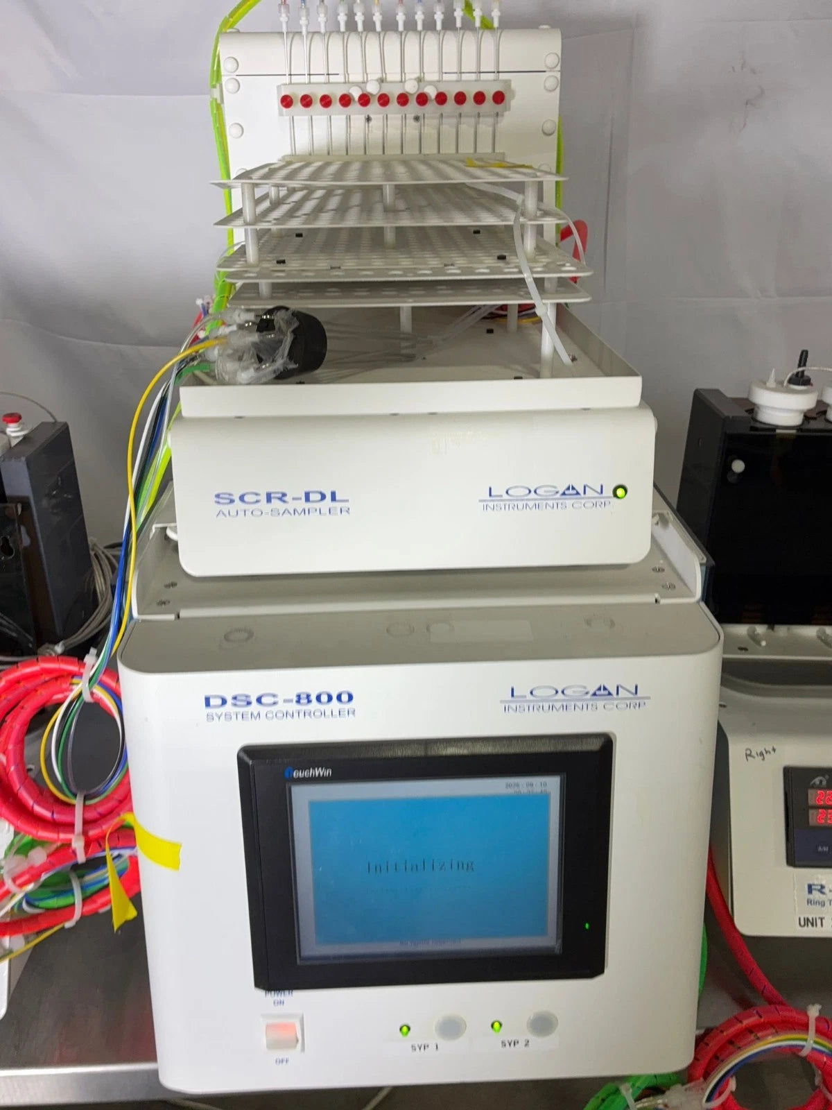 LOGAN INSTRUMENTS DSC800 / R-400/ SCR-DL auto sampler