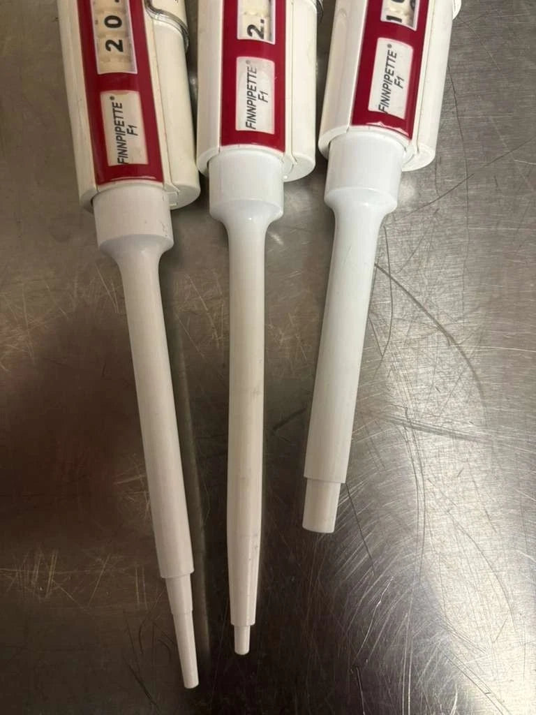 THERMO SCIENTIFIC FINNPIPETTE F1 SET OF 3 0.2-2 2-20 100-1000 uL
