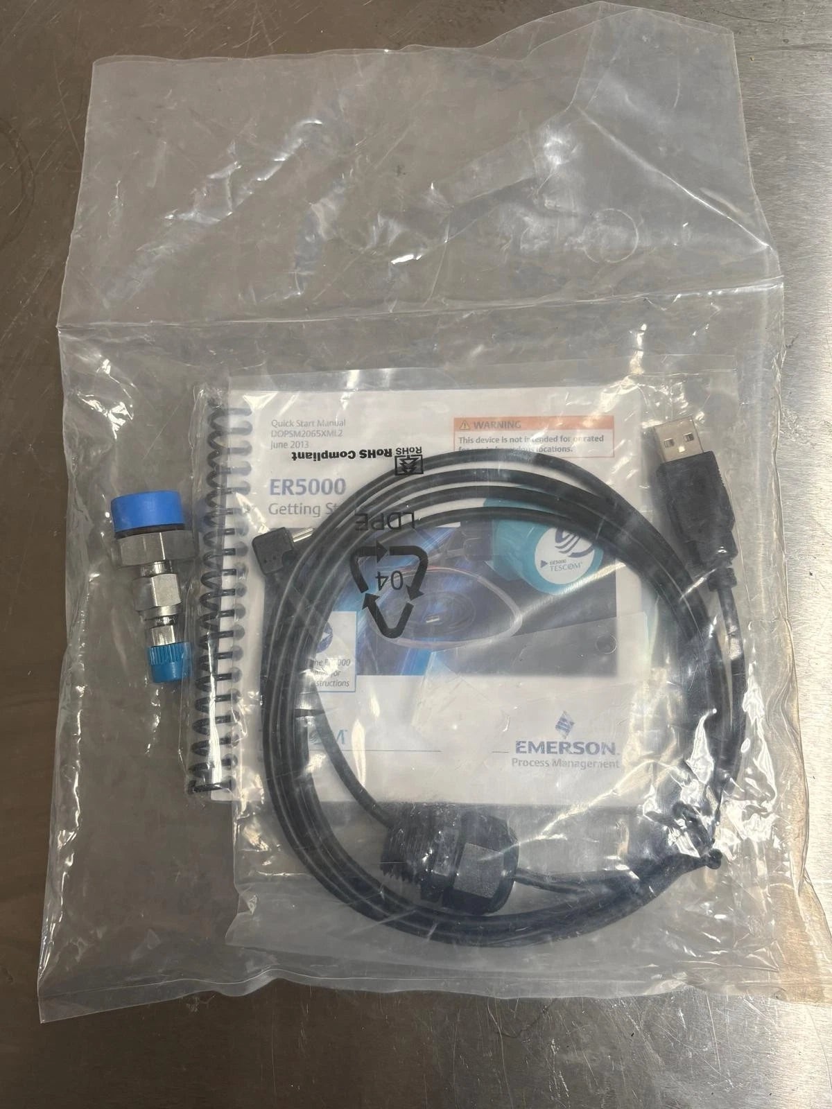 Emerson Tescom ER5050SI-1 Electropneumatic Actuator Controller, Series ER5000