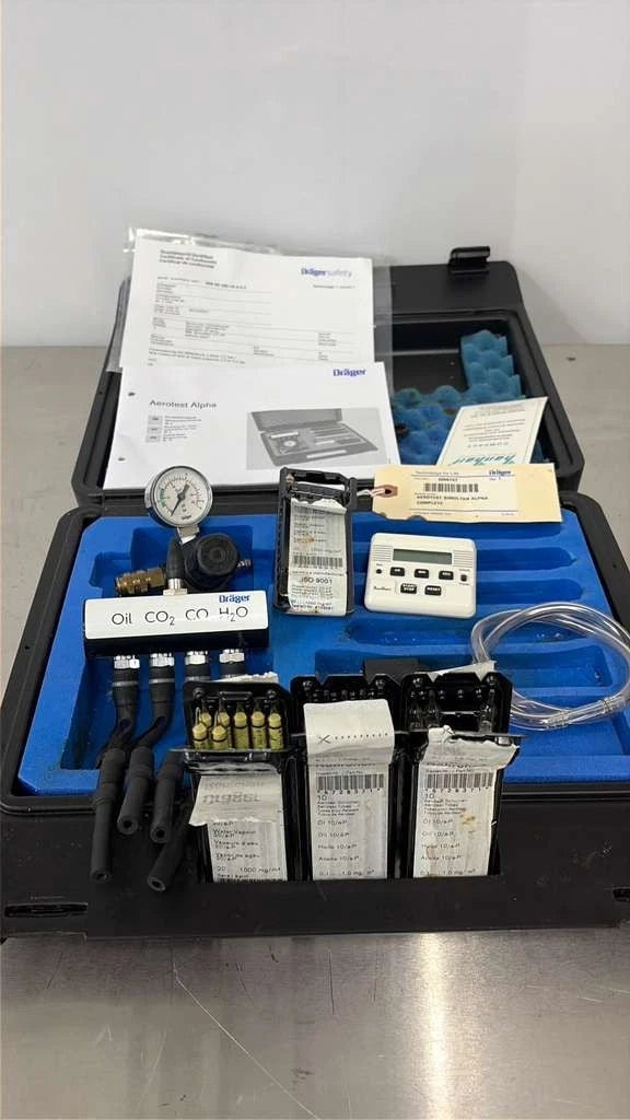 Drager Aerotest Simultan Alpha Test KIT please see Video