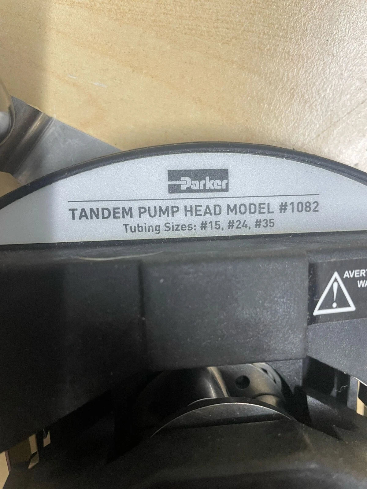 NEW Parker Peristaltic Pump Head TANDEM Model 1082